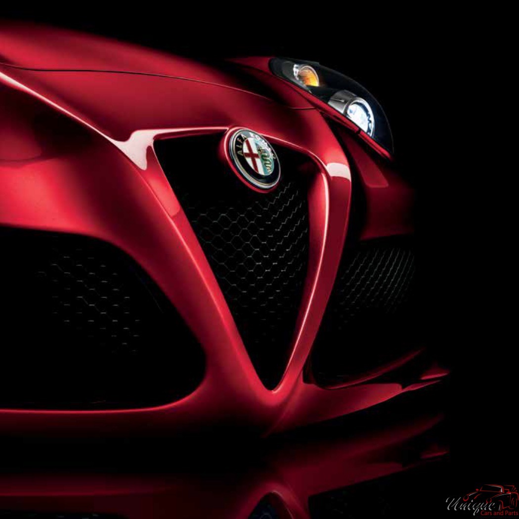 2015 Alfa Romeo 4C Brochure Page 1
